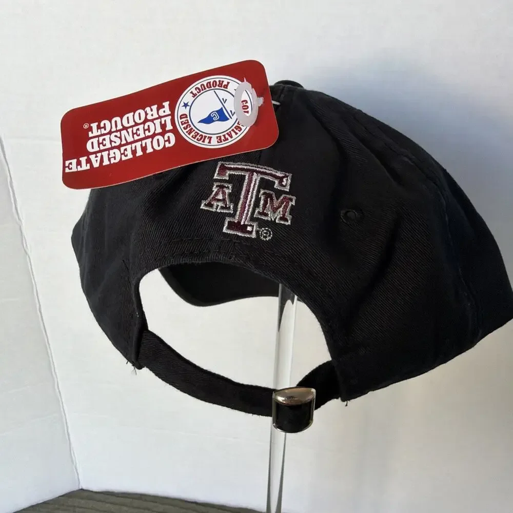 Texas A&M Aggies NCAA Hat Cap Strap Back OSFA Black